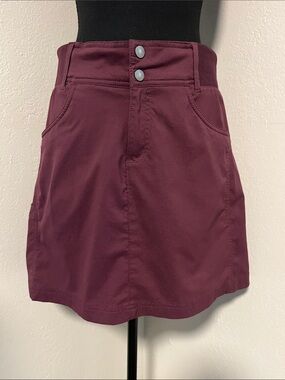 Title Nine Maroon Active Skort-Size 8